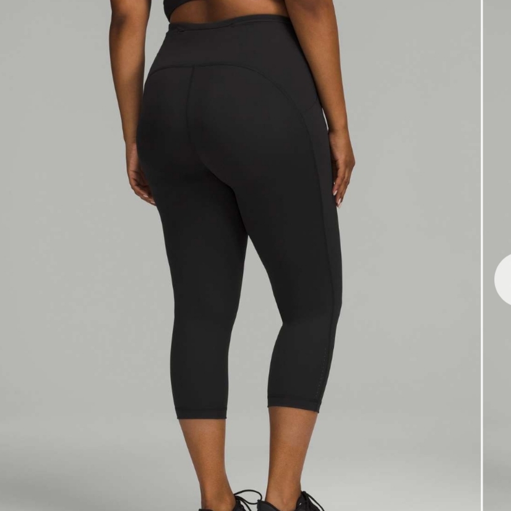 Lululemon Swift Speed High-Rise Crop 21" Black
